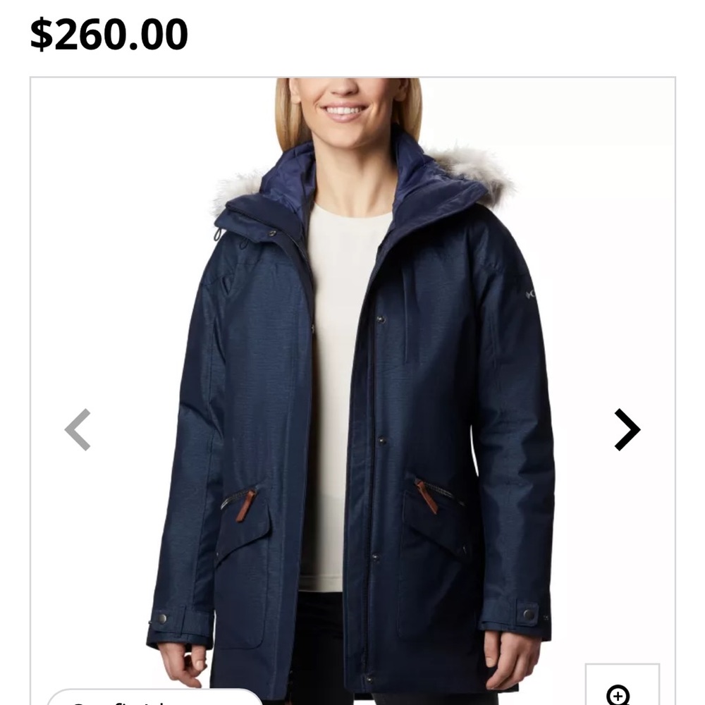 Columbia Omni-heat coat